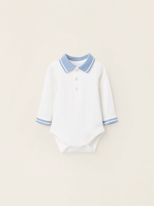 Body-Polo en coton - Kiabi
