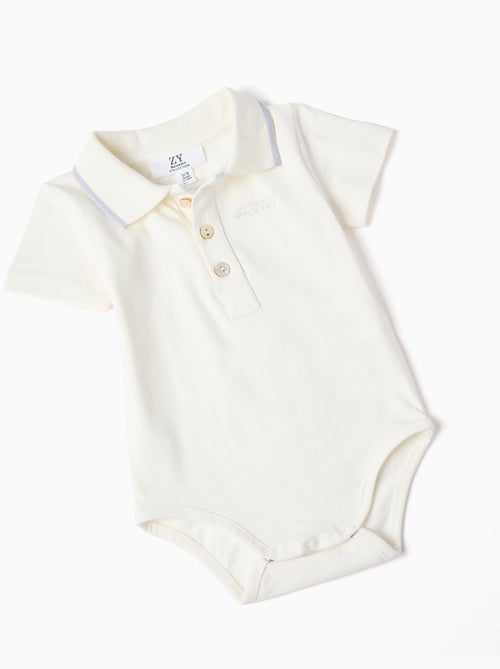 Body polo + short à rayures B&S - Kiabi Body polo + short à rayures B&S - Kiabi