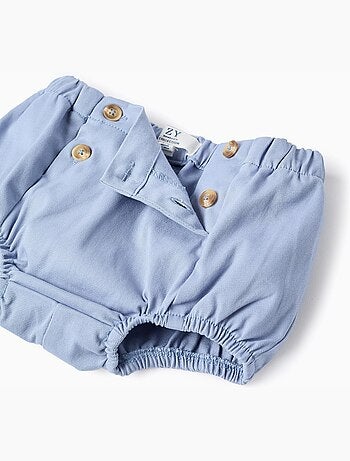 Body-polo + short en sergé