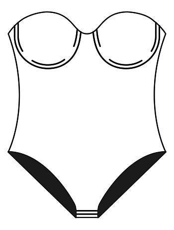 Body préformé invisible Etna mariage