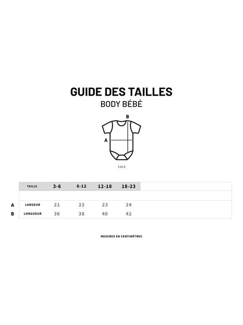 Body PRINCESSE DE MÈRE EN FILLE - Kiabi