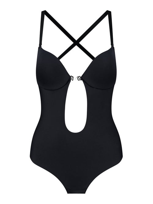 Body push-up décolleté plongeant à dos bas Shapewear - Kiabi