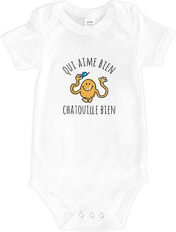 Body QUI AIME BIEN CHATOUILLE BIEN