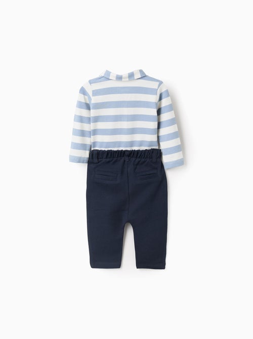 Body Rayé + Pantalon en Jersey - Kiabi