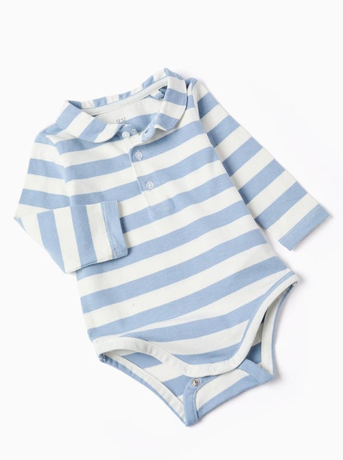 Body Rayé + Pantalon en Jersey - Kiabi