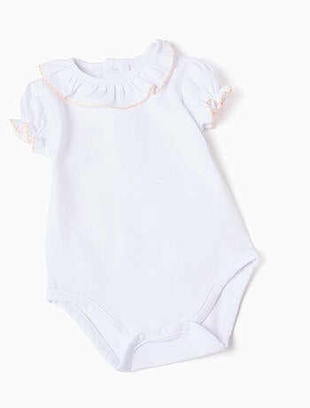 Body + robe salopette à rayures