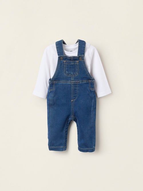 Body + Salopette en Jean - Kiabi