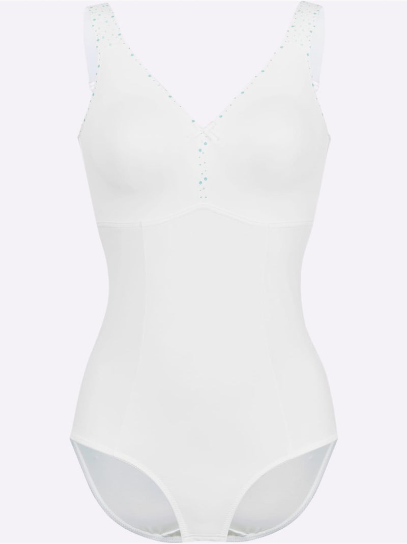 Body Sans Armatures - Witt Blanc Vert - Kiabi