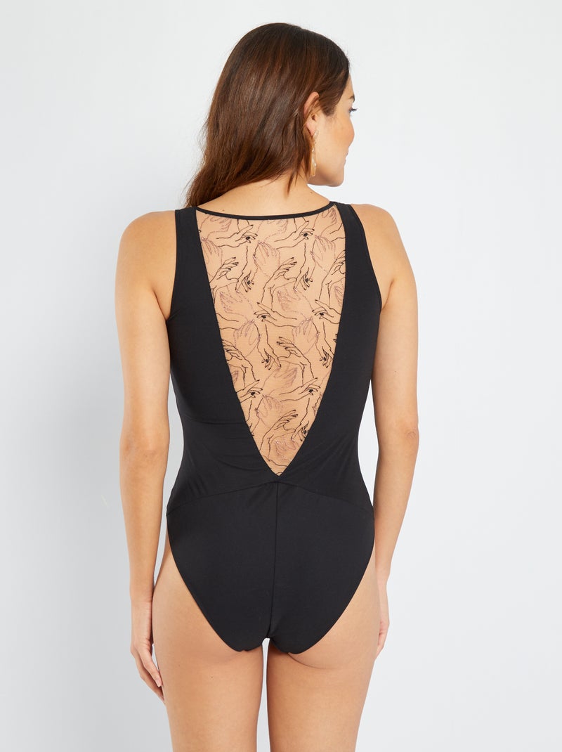 Body 'Sans Complexe' noir - Kiabi
