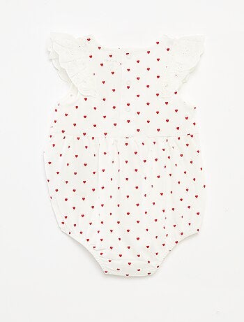 Body sans manches avec volants aux emmanchures