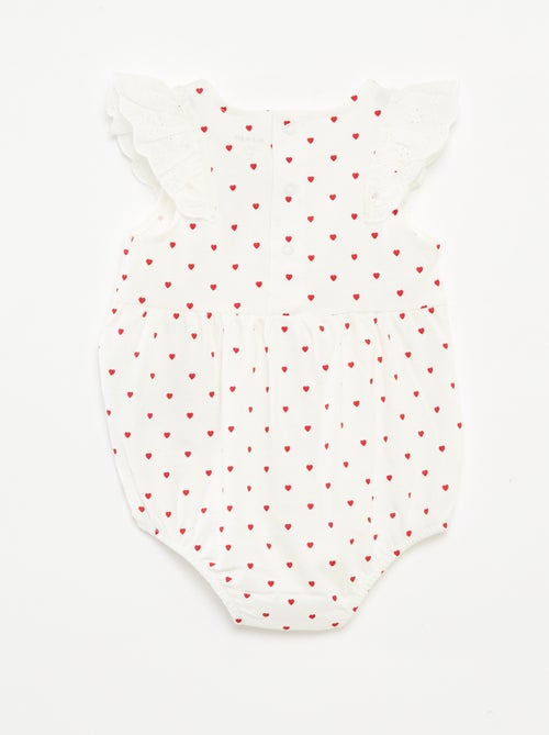 Body sans manches avec volants aux emmanchures - Kiabi