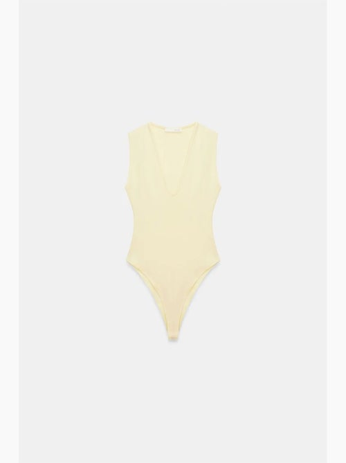 Body sans manches col u ajusté dilvin - Kiabi Body sans manches col u ajusté dilvin - Kiabi