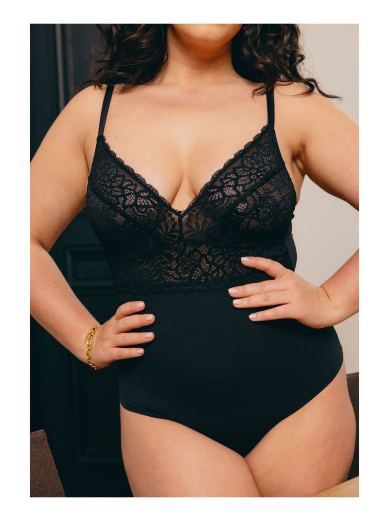 Body sculptant souple Benghal Noir - Kiabi