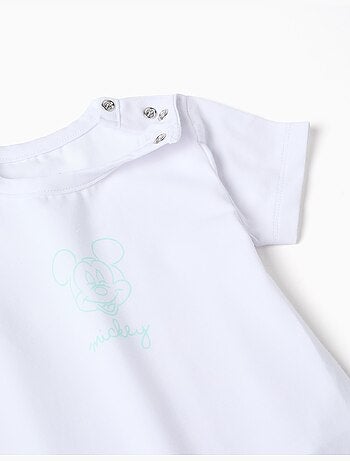 Body + short avec imprimé Mickey