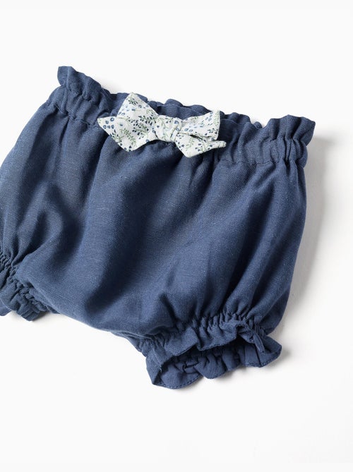 Body + short en coton à volants You&Me - Kiabi