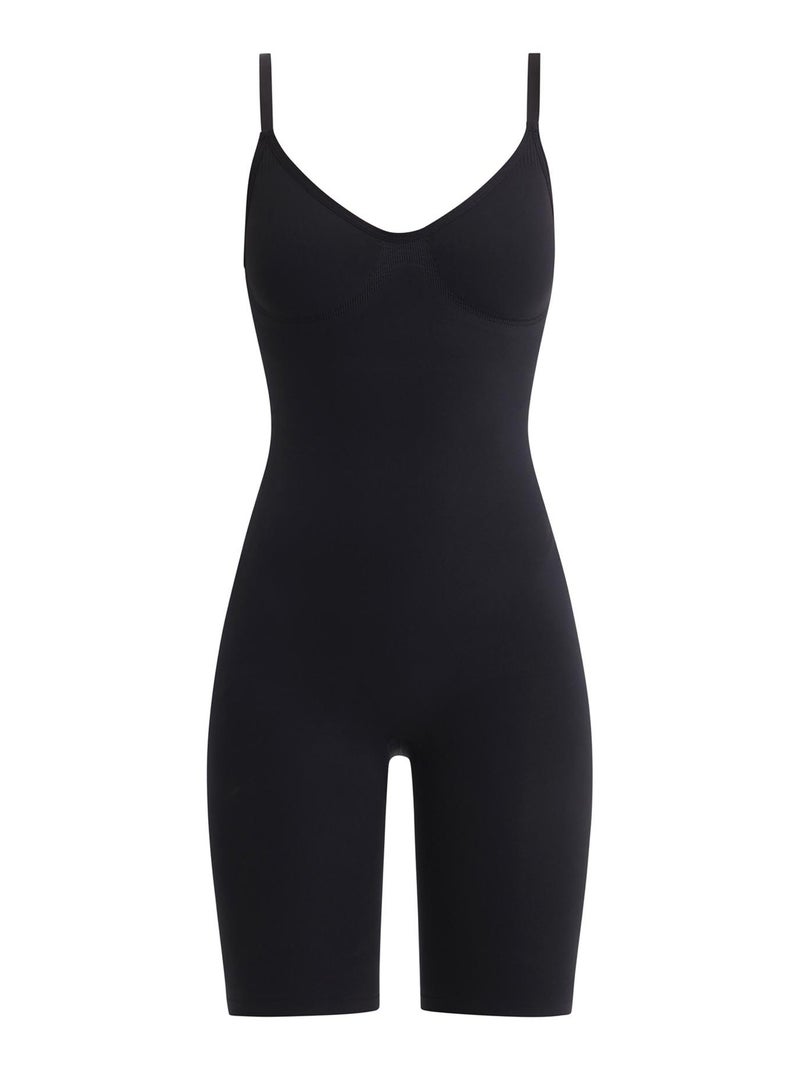 Body-short sculptant effet seconde peau Silhouette Noir - Kiabi