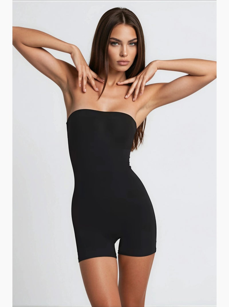 Body shorty sans bretelles hiccup Noir - Kiabi