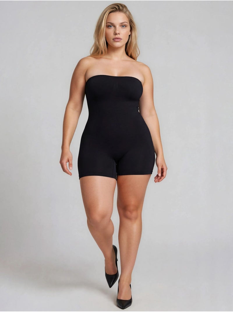 Body shorty sans bretelles hiccup Noir - Kiabi