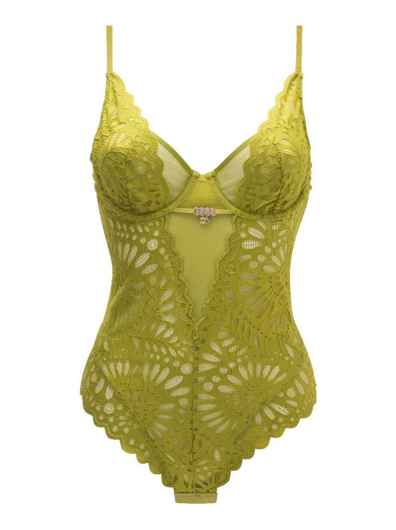 Body slip AMELIE - Morgan Lingerie Vert - Kiabi