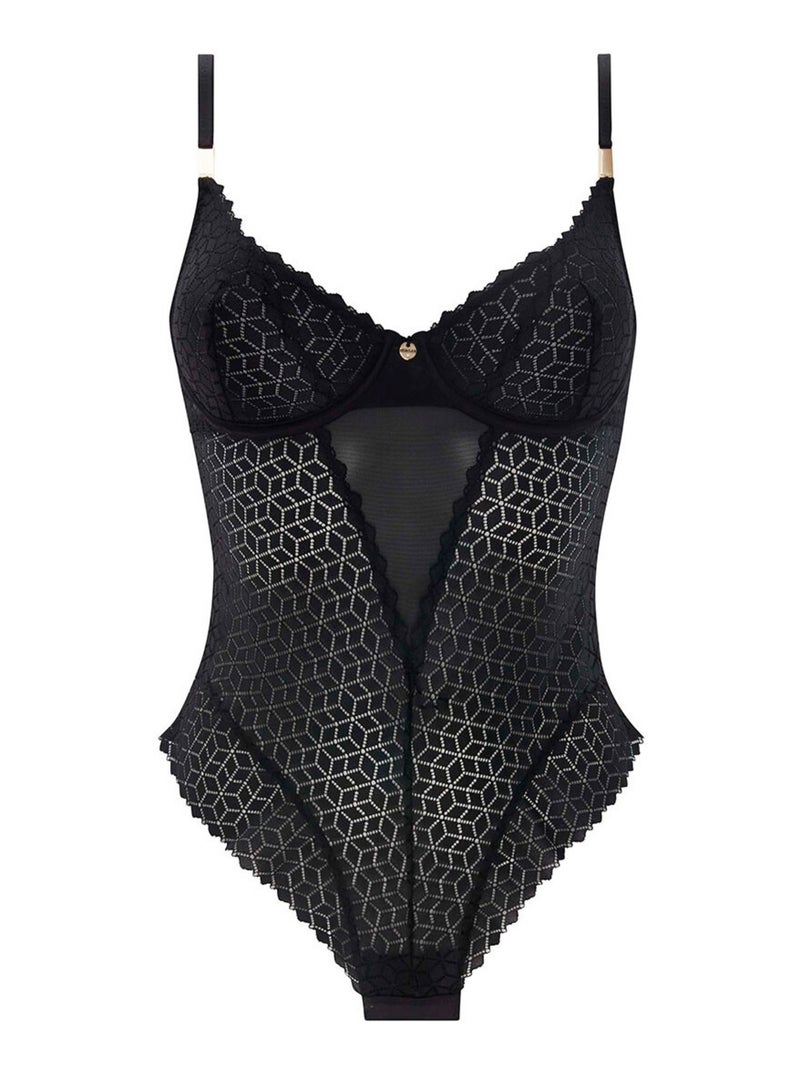 Body slip CAROLINA - Morgan Lingerie Noir - Kiabi