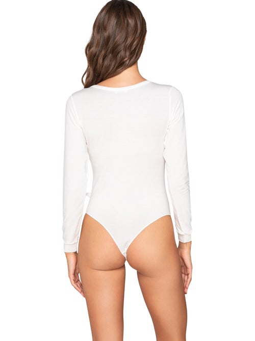 Body string manches longues MICRO TOUCH COMFORT - Kiabi Body string manches longues MICRO TOUCH COMFORT - Kiabi