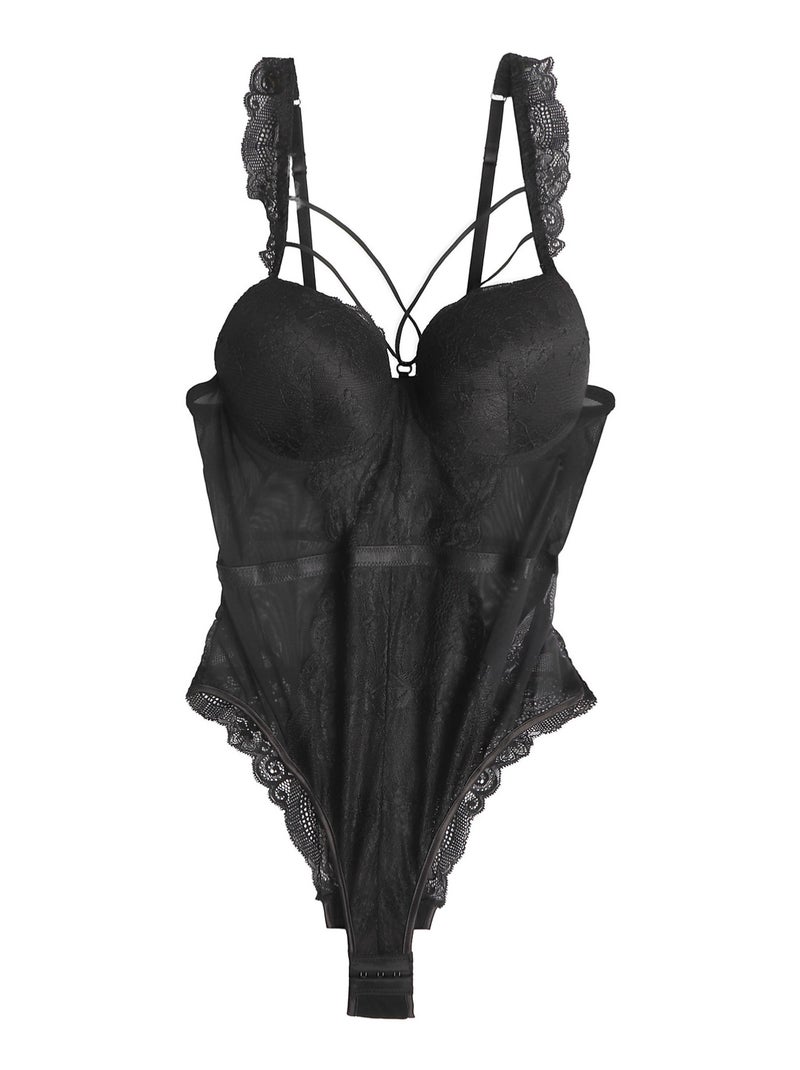 Body string préformé Tiras Noir - Kiabi