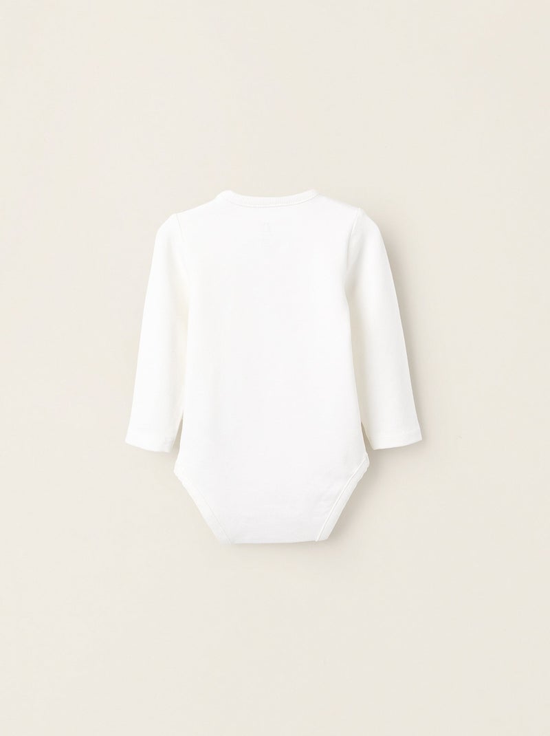 Body-T-shirt Blanc - Kiabi