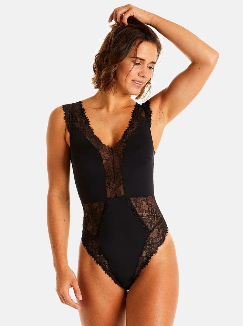 Body tanga SHAKER - Pomm'Poire Noir - Kiabi