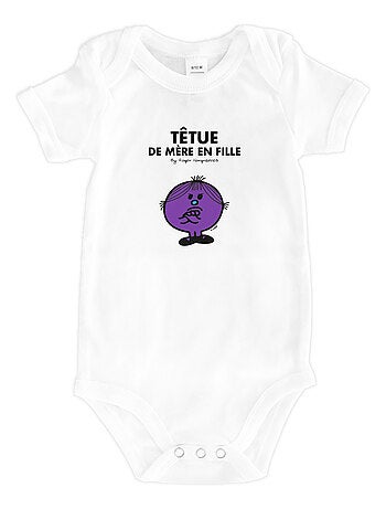 Body TÊTUE DE MÈRE EN FILLE