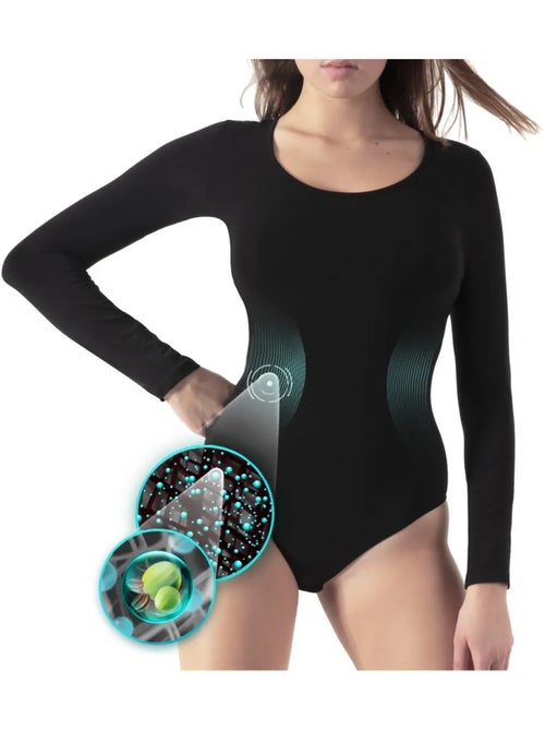 Body Thermo Minceur Manches Longues - Kiabi