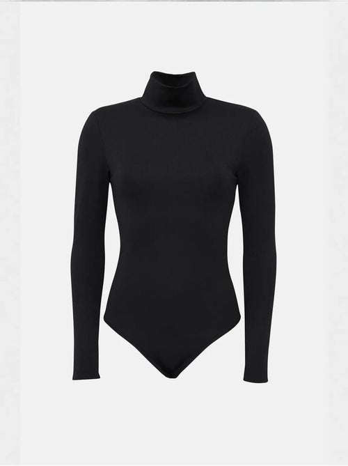 Body tricoté basique à col roulé - Kiabi