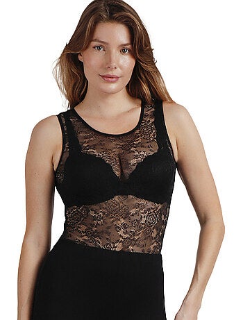 Body tulle sans manches Love Stories