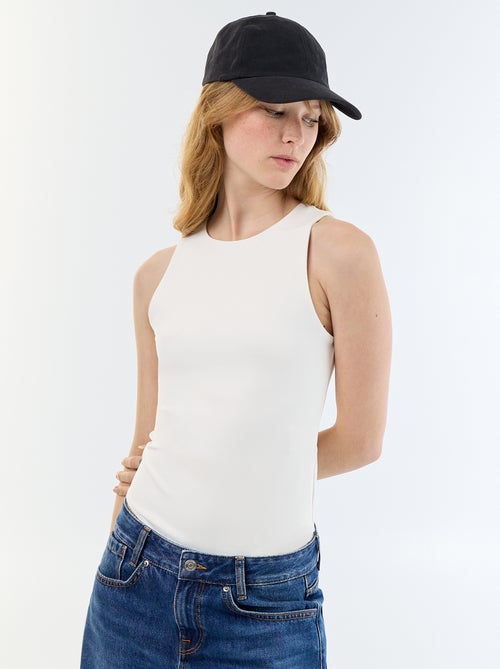 Body uni col rond - Kiabi Body uni col rond - Kiabi