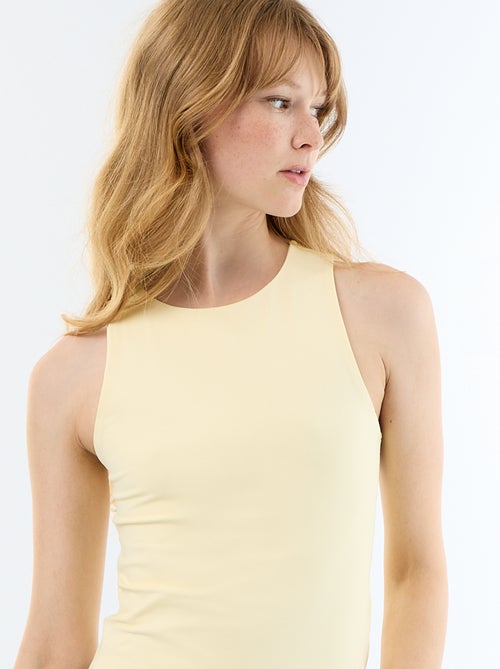 Body uni col rond - Kiabi