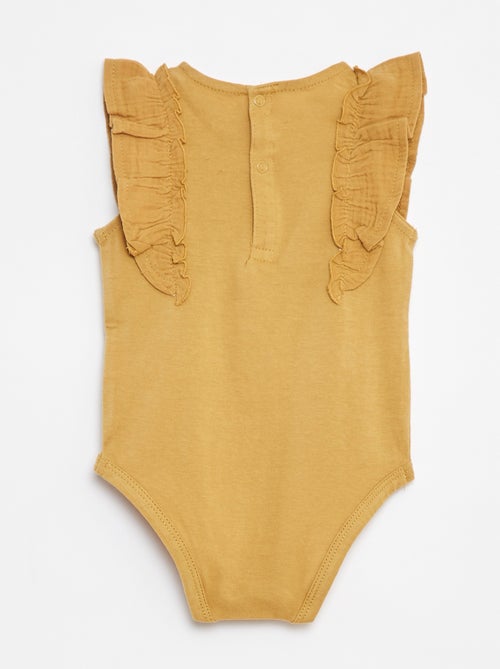 Body volanté sans manches - Kiabi