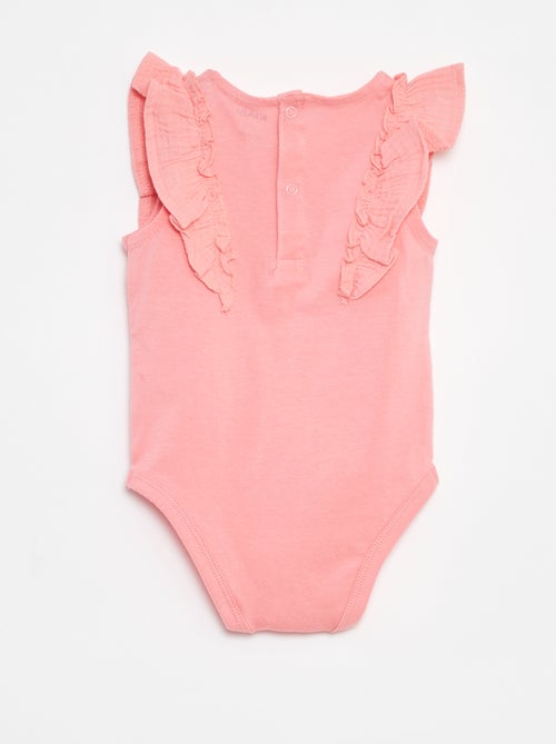 Body volanté sans manches - Kiabi