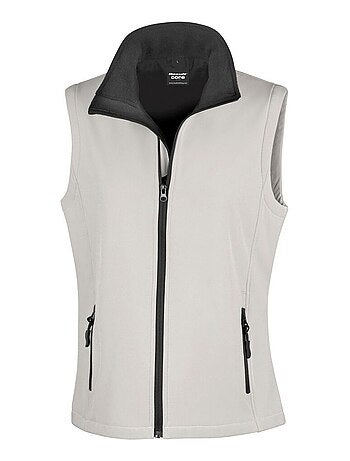 Body warmer softshell pour femmes/femmes - result