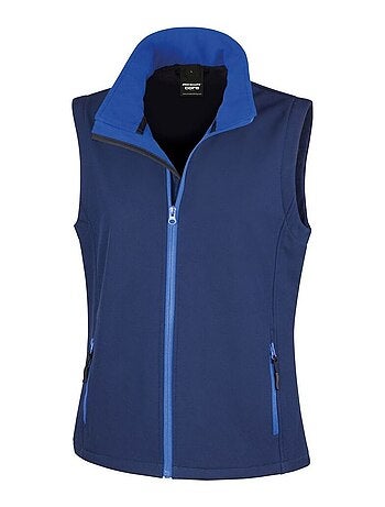 Body warmer softshell pour femmes/femmes - result