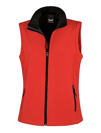 Body warmer softshell pour femmes/femmes - result