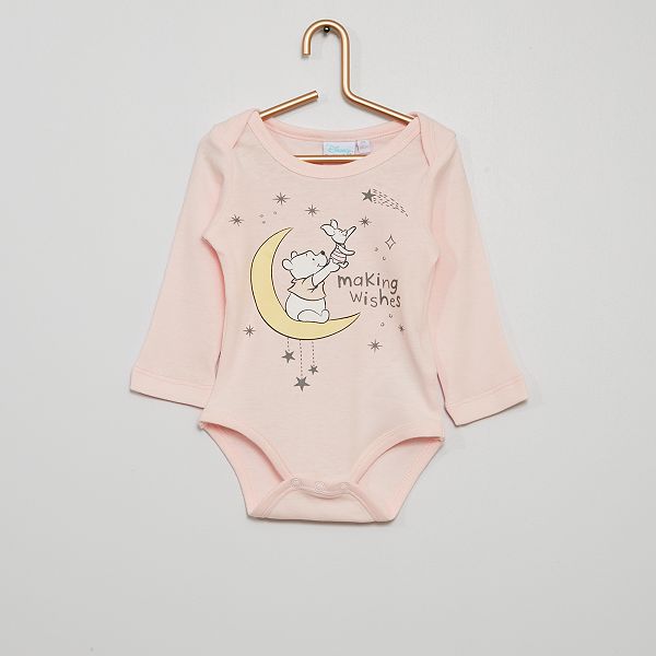 Body Winnie L Ourson Bebe Fille Rose Kiabi 4 80