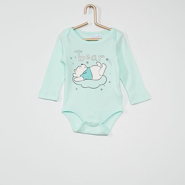 Body Winnie L Ourson Bebe Fille Vert Kiabi 6 00