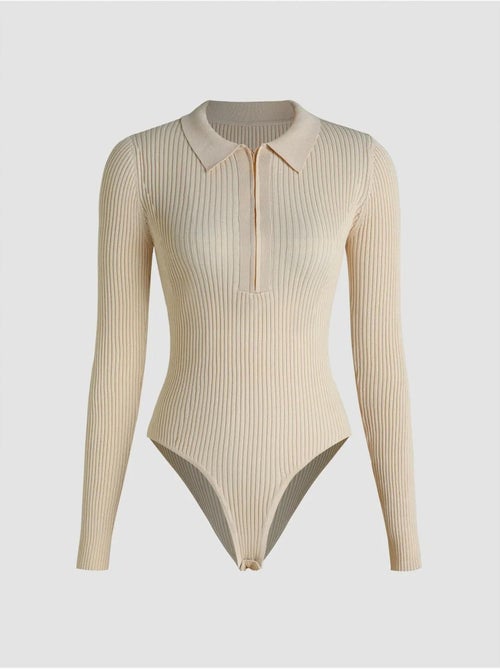 Body zippé à col polo - Kiabi Body zippé à col polo - Kiabi