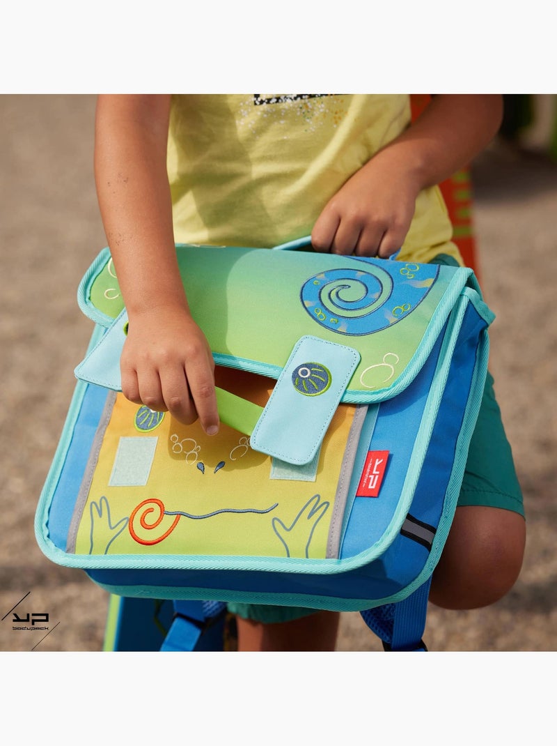 BODYPACK Cartable 32 cm recyclé Caméléon Vert - Kiabi