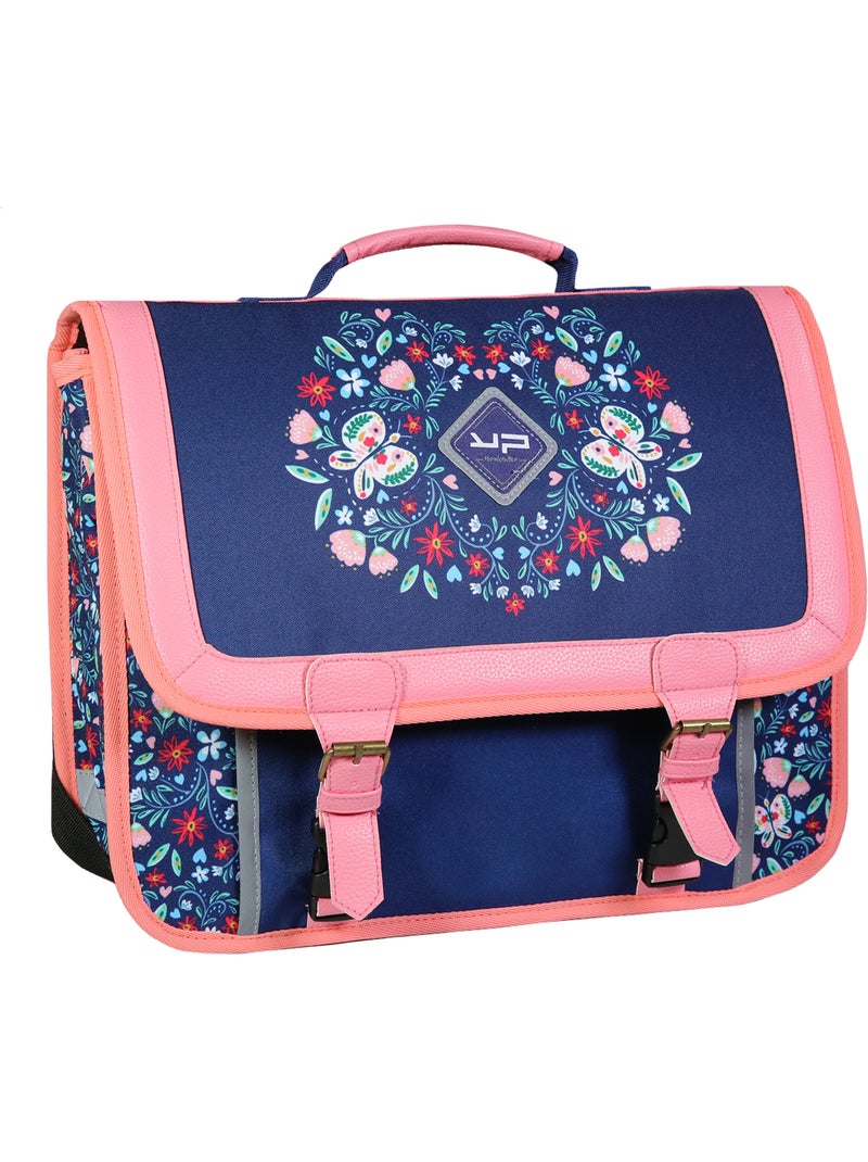 BODYPACK Cartable 38 cm 2 compartiments Folk Multicolore Multicolore - Kiabi