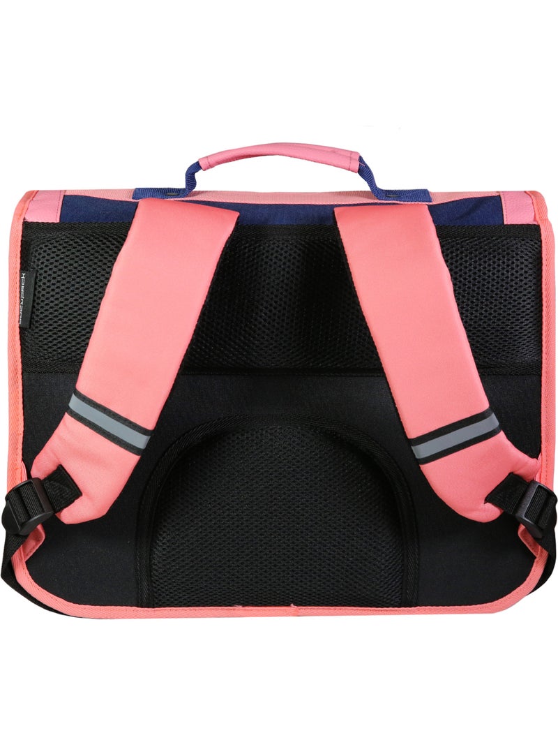BODYPACK Cartable 38 cm 2 compartiments Folk Multicolore Multicolore - Kiabi