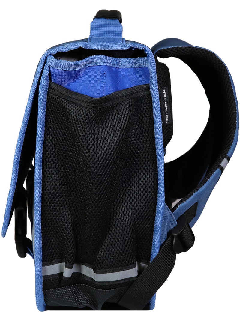 BODYPACK Cartable 38 cm 2 compartiments Monster Bleu Bleu - Kiabi