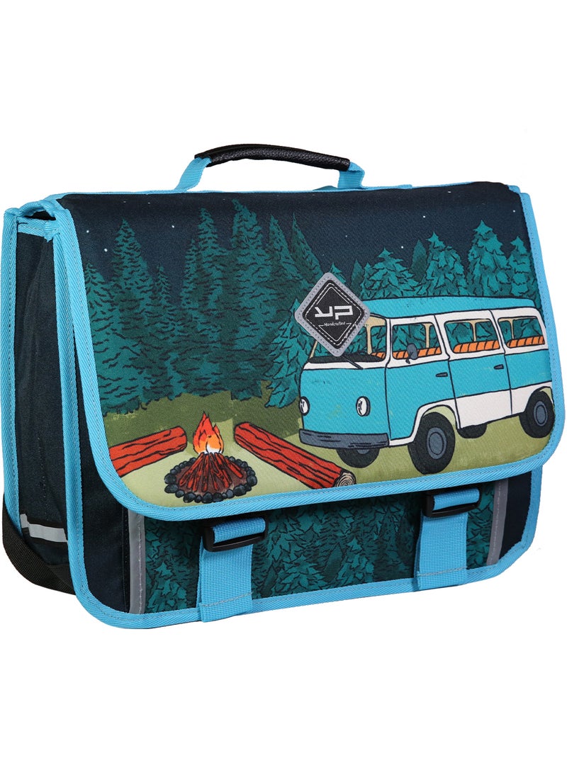 BODYPACK Cartable 38 cm 2 compartiments Van Life Multicolore Multicolore - Kiabi