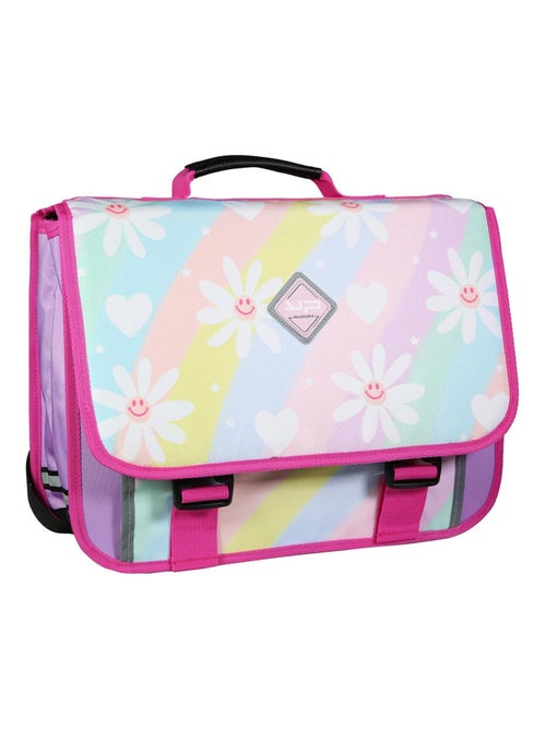 BODYPACK Cartable 38 cm 2 compartiments Wonderland Multicolore - Kiabi