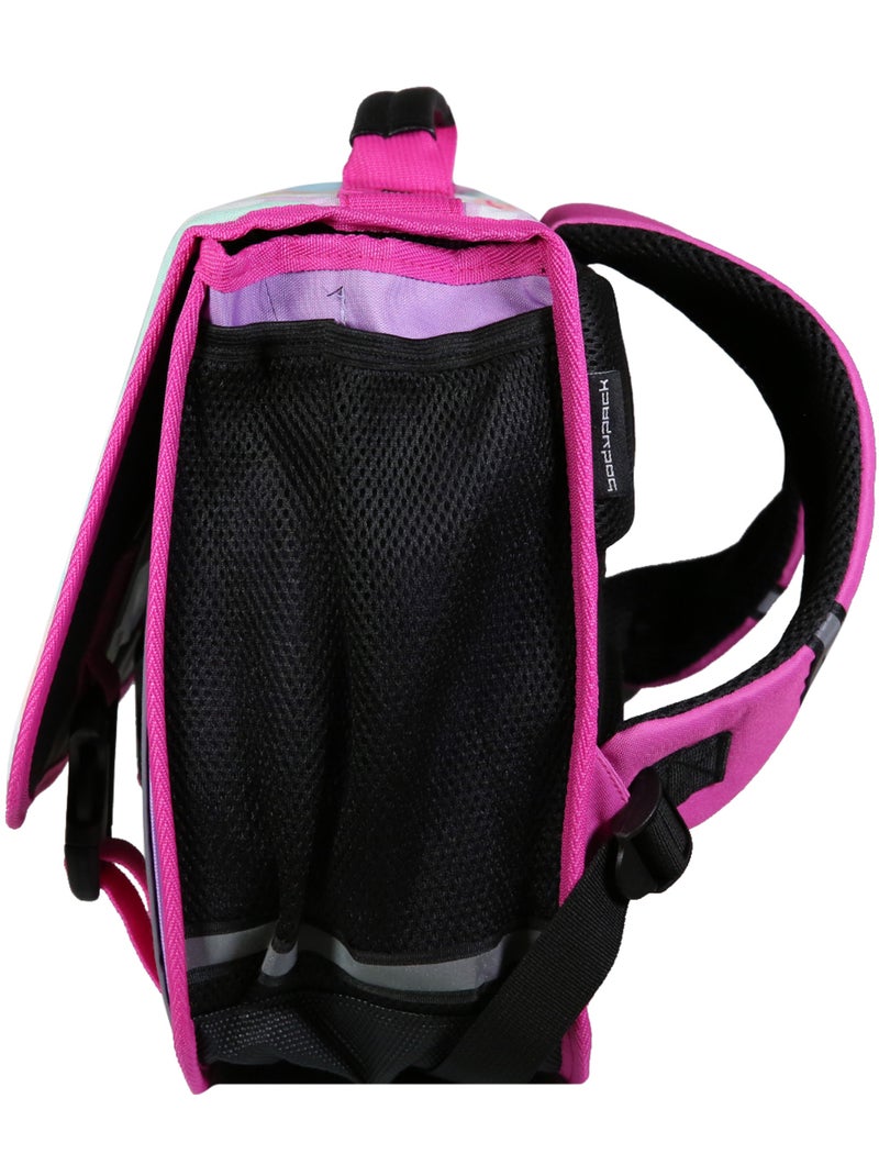 BODYPACK Cartable 38 cm 2 compartiments Wonderland Multicolore Multicolore - Kiabi