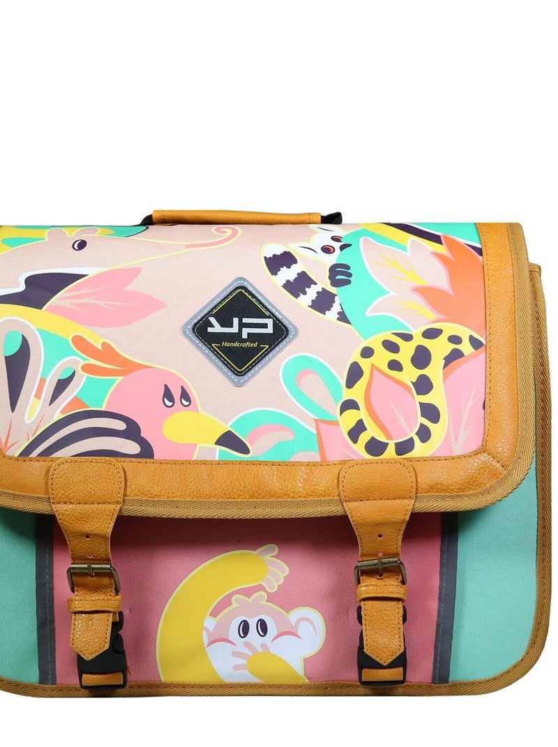 BODYPACK Cartable 38 cm recyclé Jungle Multicolore - Kiabi